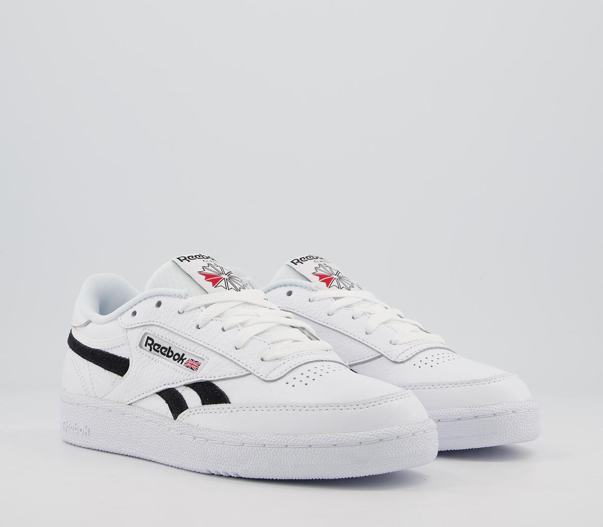 Reebok Club C Revenge Trainers White Black - Unisex Sports