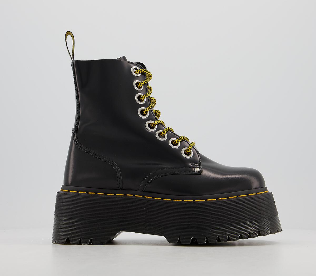 Dr. Martens Jadon Max Boots Black - Ankle Boots