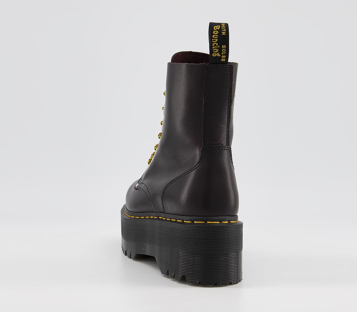 dr martens jadon max oxblood