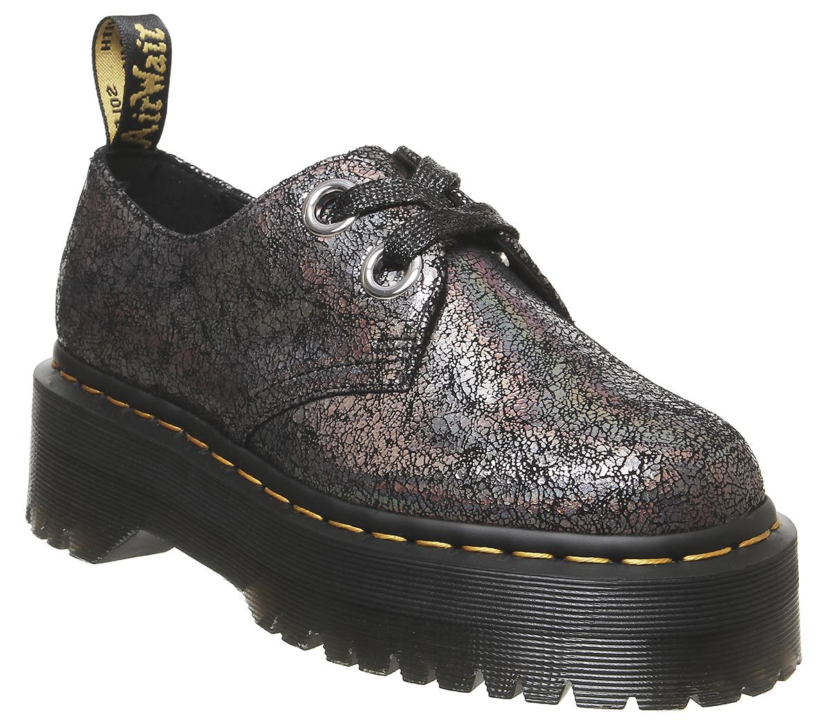 dr martens holly iridescent crackle