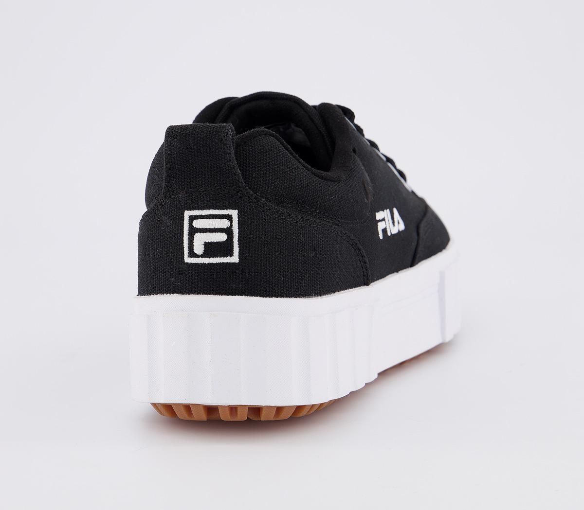 fila sandblast black