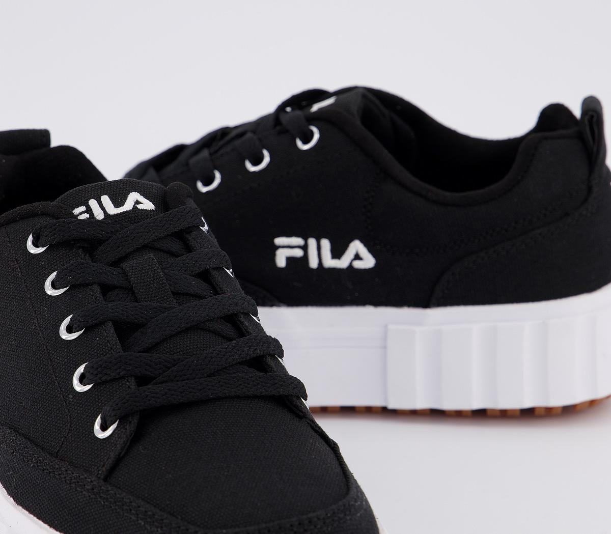 fila sandblast black