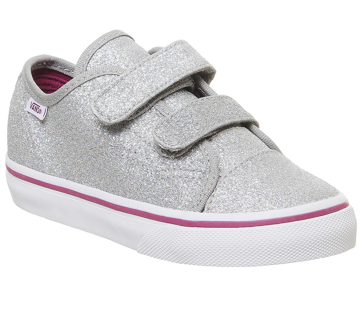 vans velcro glitter