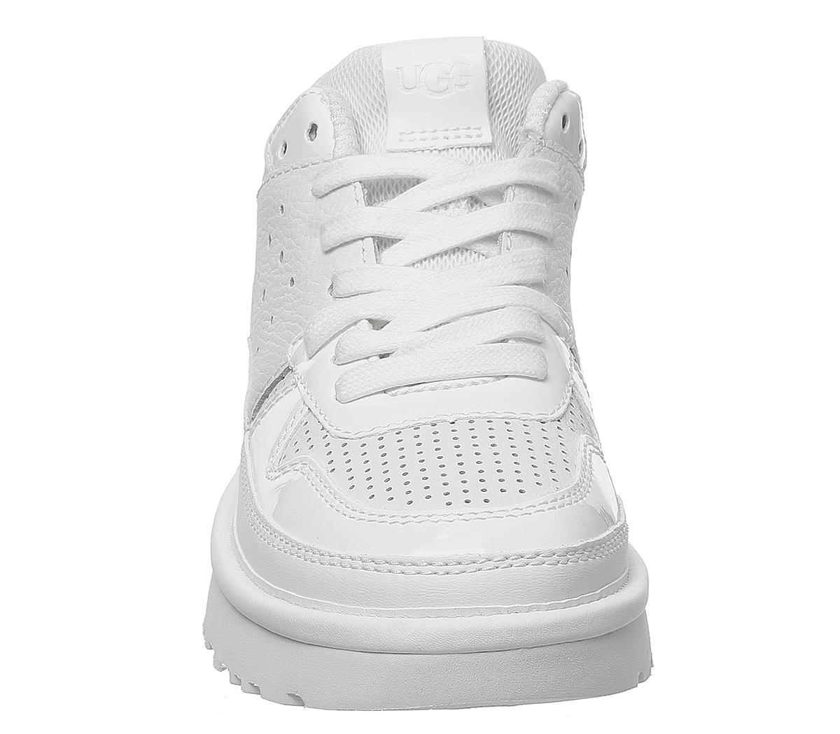 white sneakers highlander