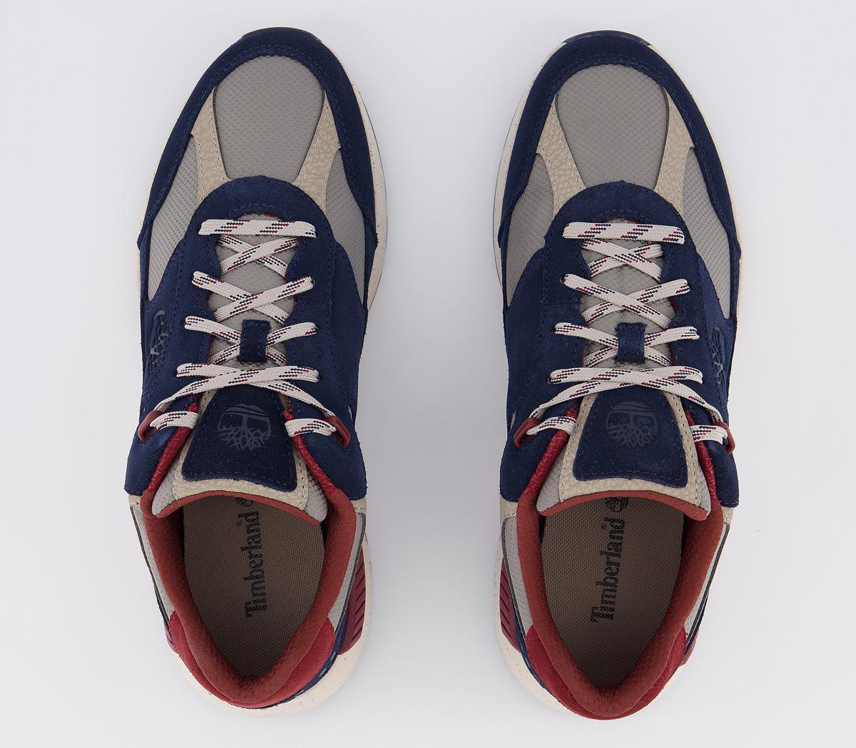 Timberland Field Trekker Low Trainers Navy Suede - Casual