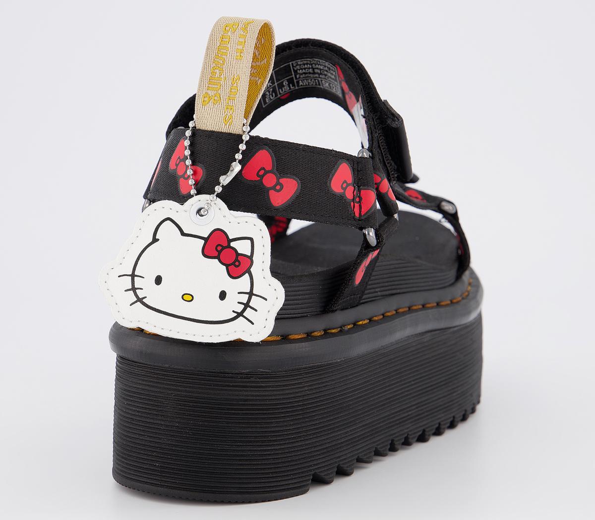 dr martens x hello kitty sandals