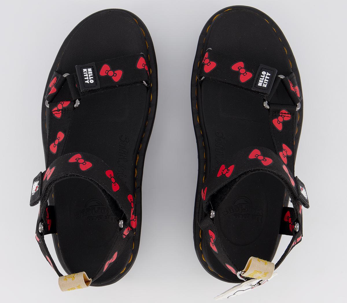 Dr Martens Hello  Kitty  Sandals  Black Sandals 