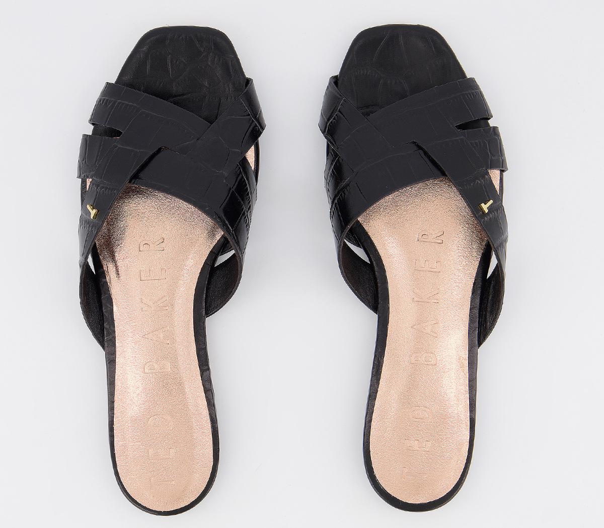 ted baker croc sandals