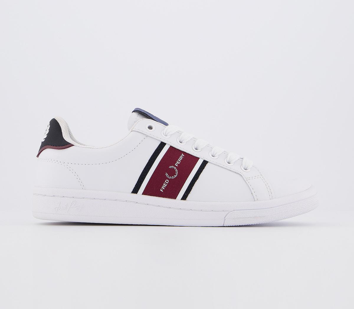 fred perry white sneakers
