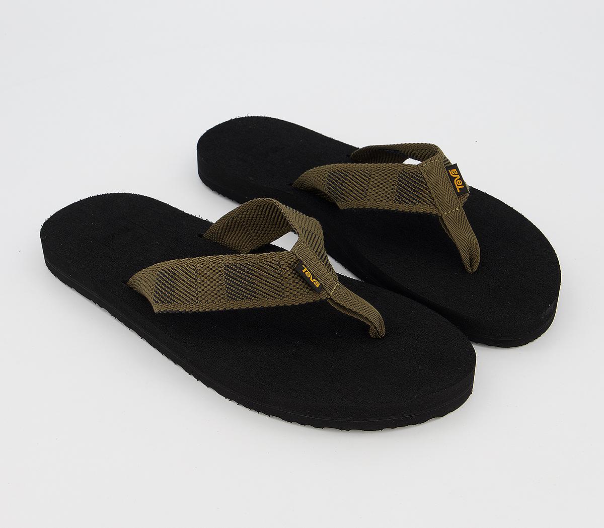 Teva Mush II Dark Olive Green - Men’s Sandals