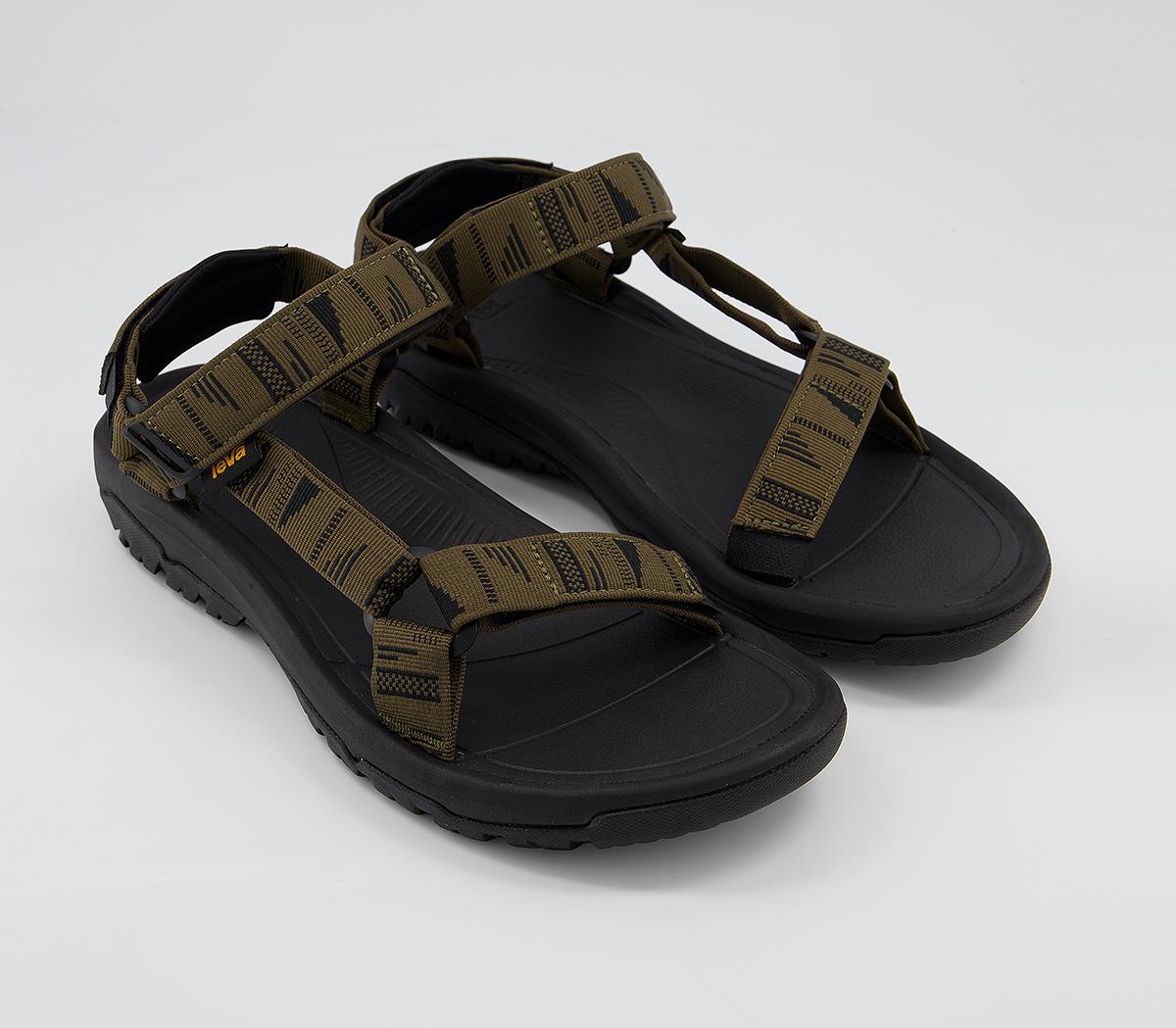 Teva Hurricane Xlt2 Sandals Dark Olive - Men’s Sandals