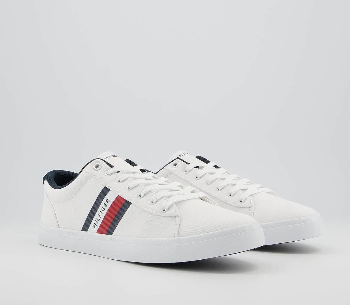 Tommy Hilfiger Essential Stripes Detail Sneakers White - Men’s Casual ...