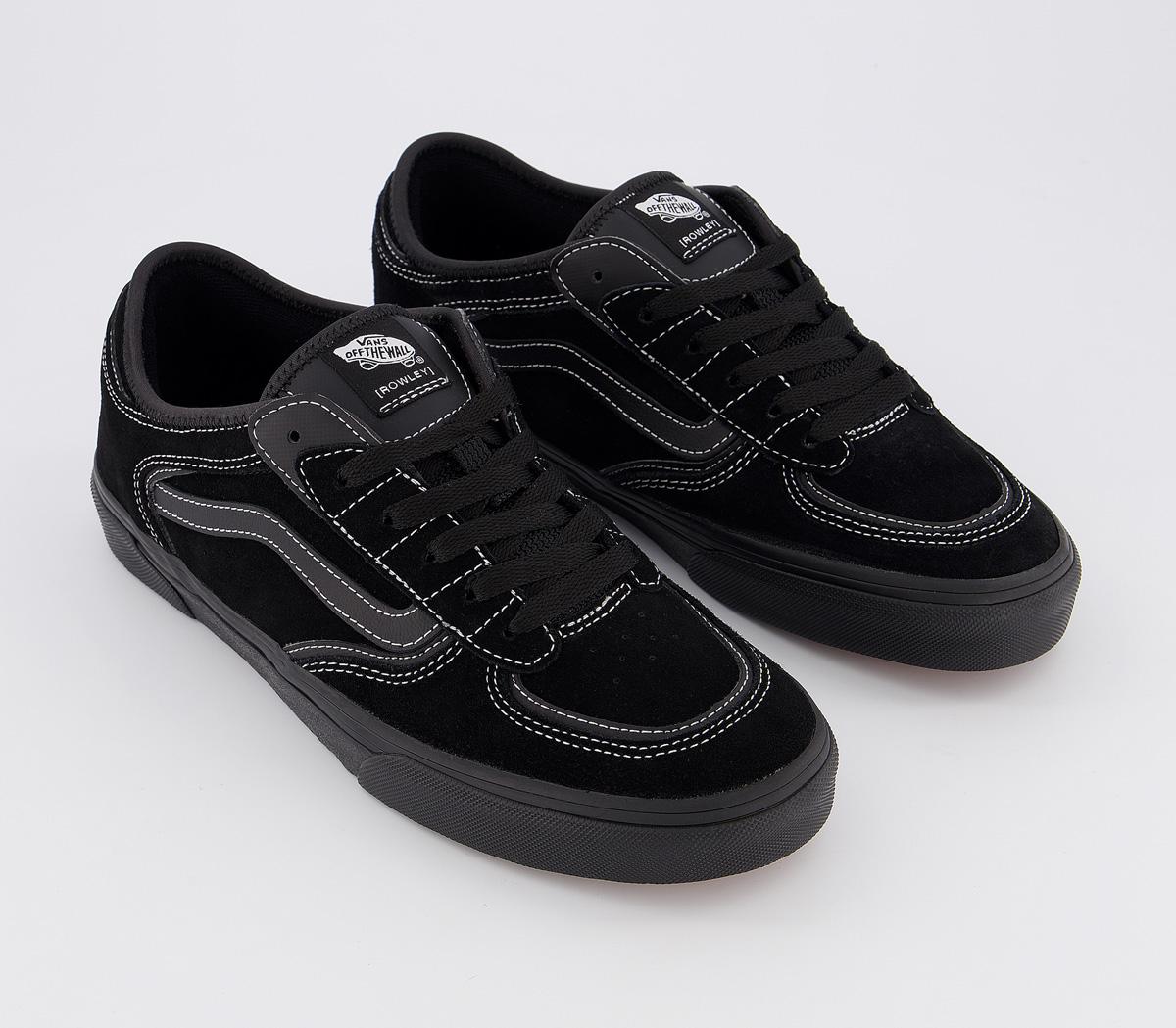 Vans Ua Rowley Trainers Black - His trainers