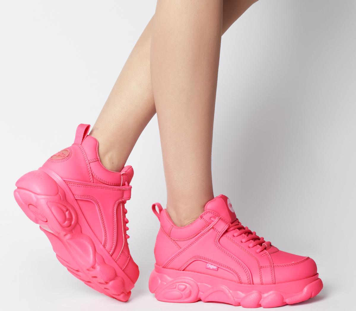 buffalo pink sneakers