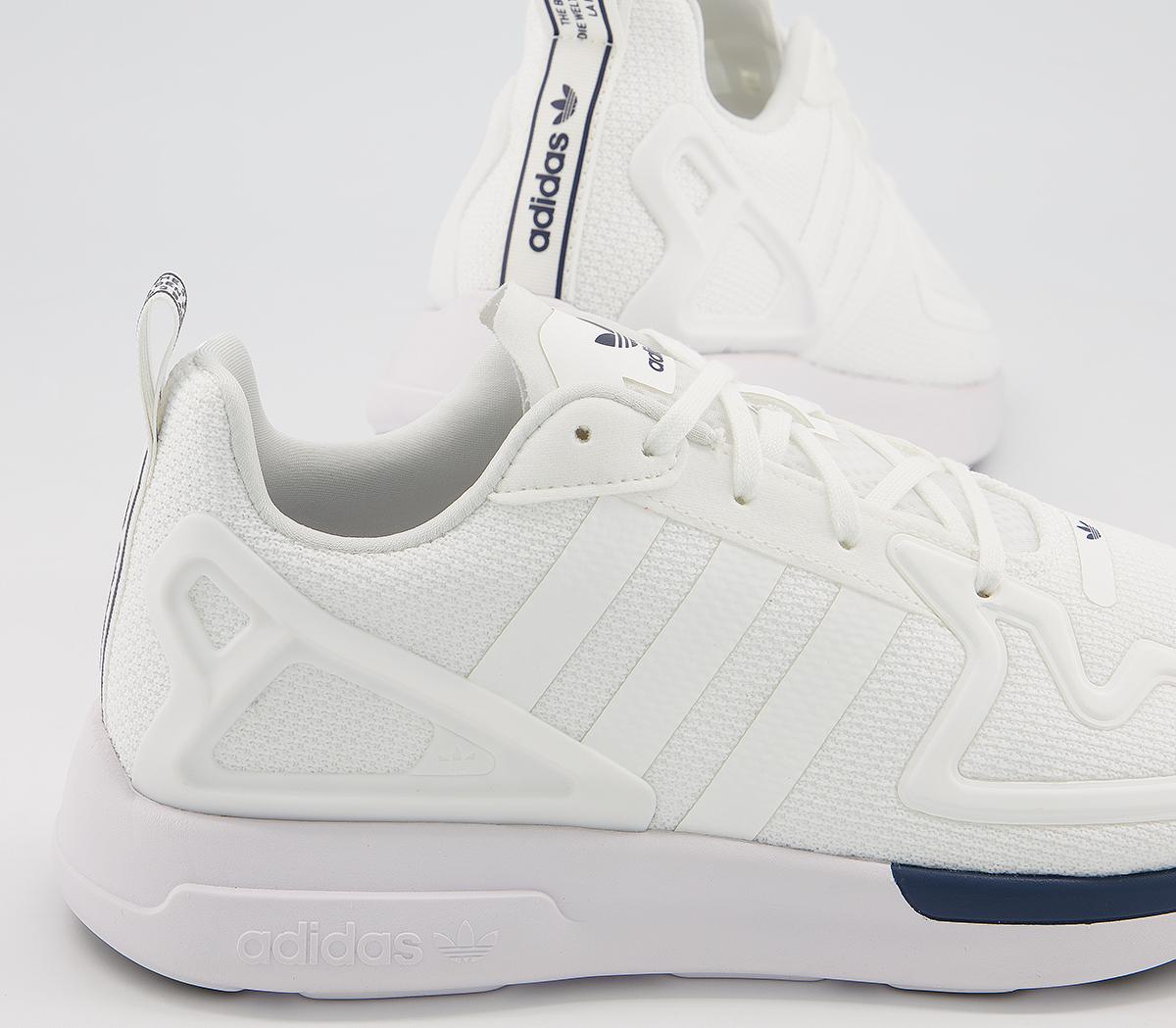 adidas Zx Fuse Adiprene White White Tech Indigo - Hers trainers