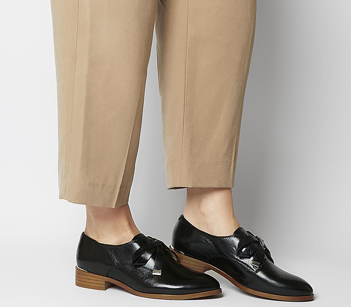 office bow loafers