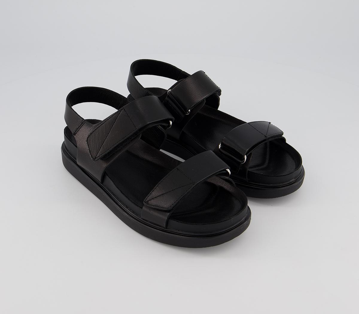 Vagabond Shoemakers Erin Double Strap Sandals Black - Women’s Sandals