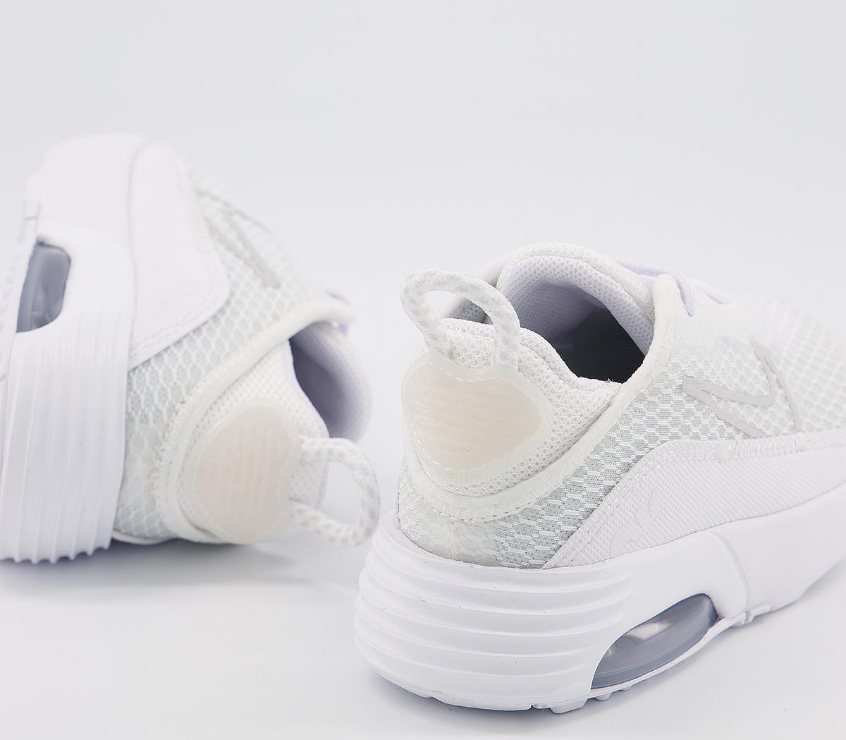 nike air max 2090 white black wolf grey