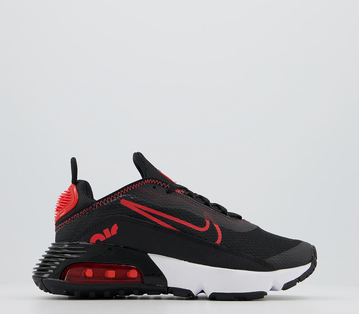 Nike Air Max 2090 Gs Black Chile Red 