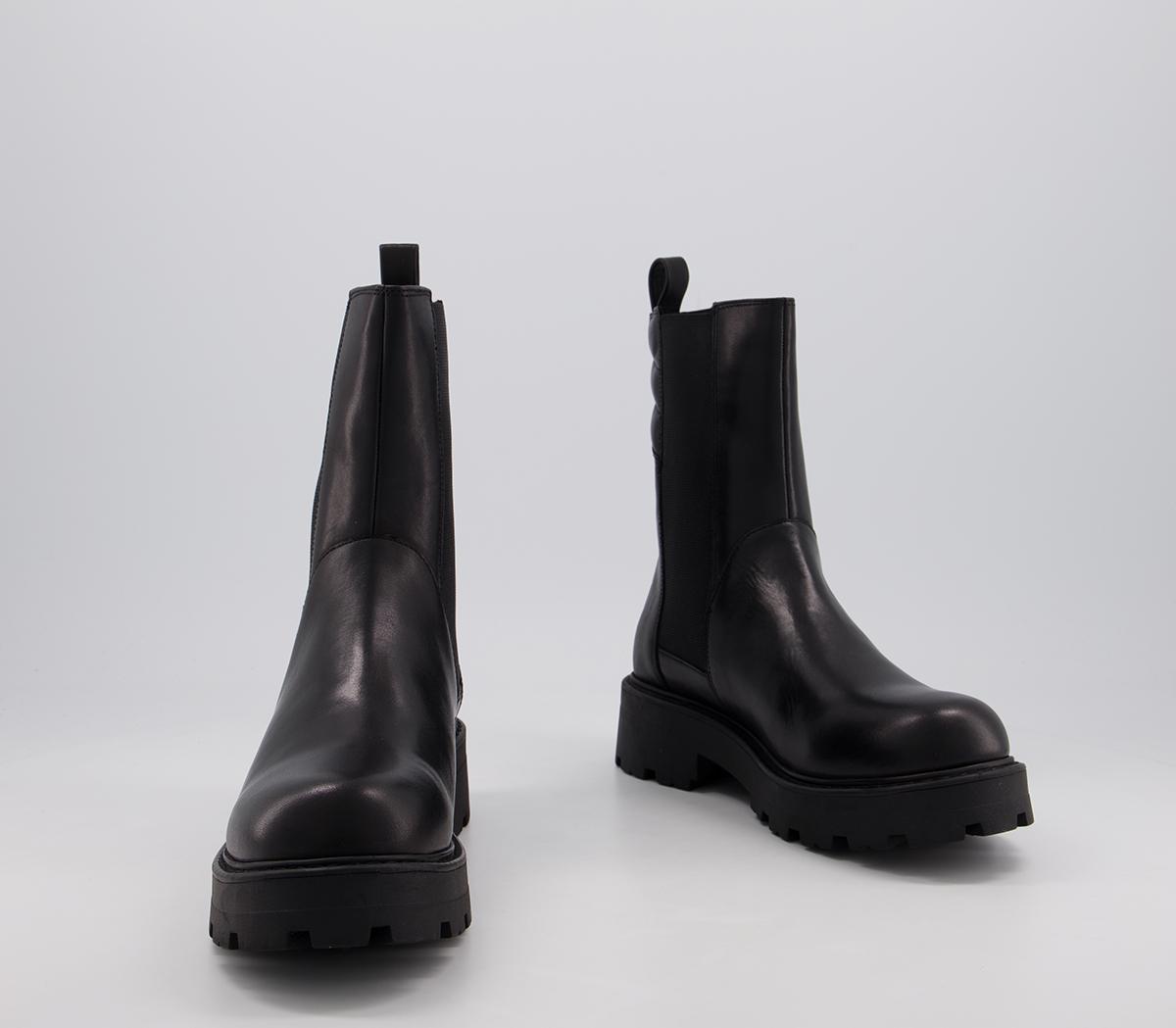 calf high chelsea boot