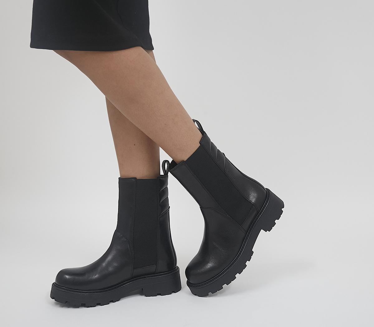 Vagabond Cosmo 2.0 High Chelsea Black - Ankle Boots