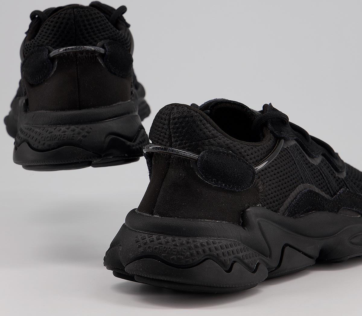 adidas Ozweego Junior Trainers Black Mono - Hers trainers