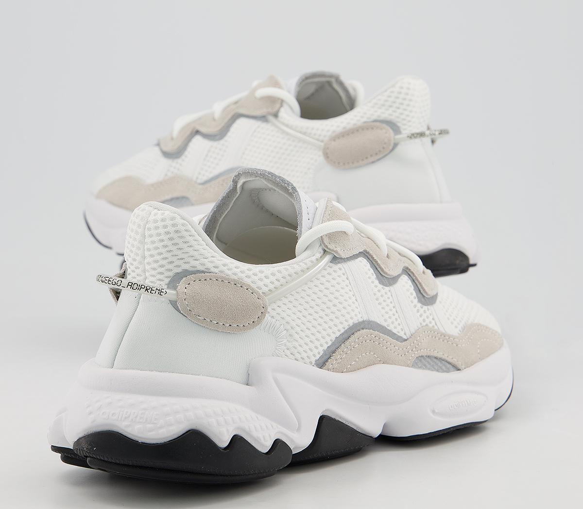 adidas Ozweego Junior Trainers White White Core Black - Hers trainers