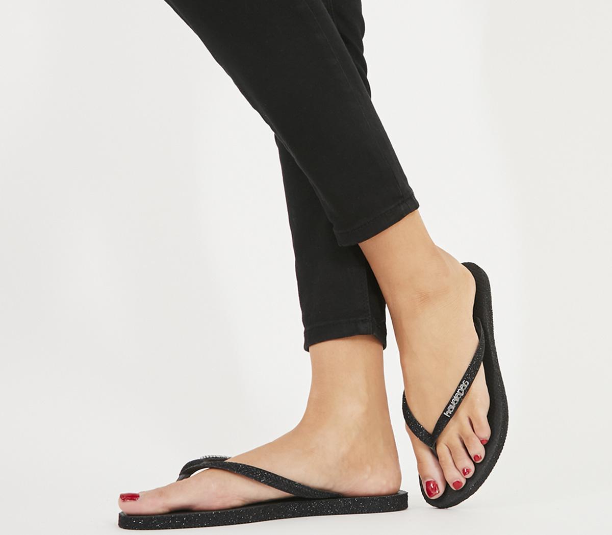 Havaianas Slim Flip Flop Black - Sandals