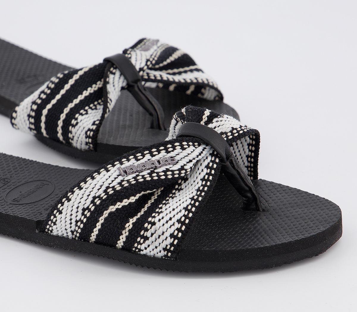 Havaianas You St Tropez Fita Sandals Black - Women’s Sandals