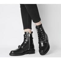 All Saints Donita Polido Boots Black Ankle Boots