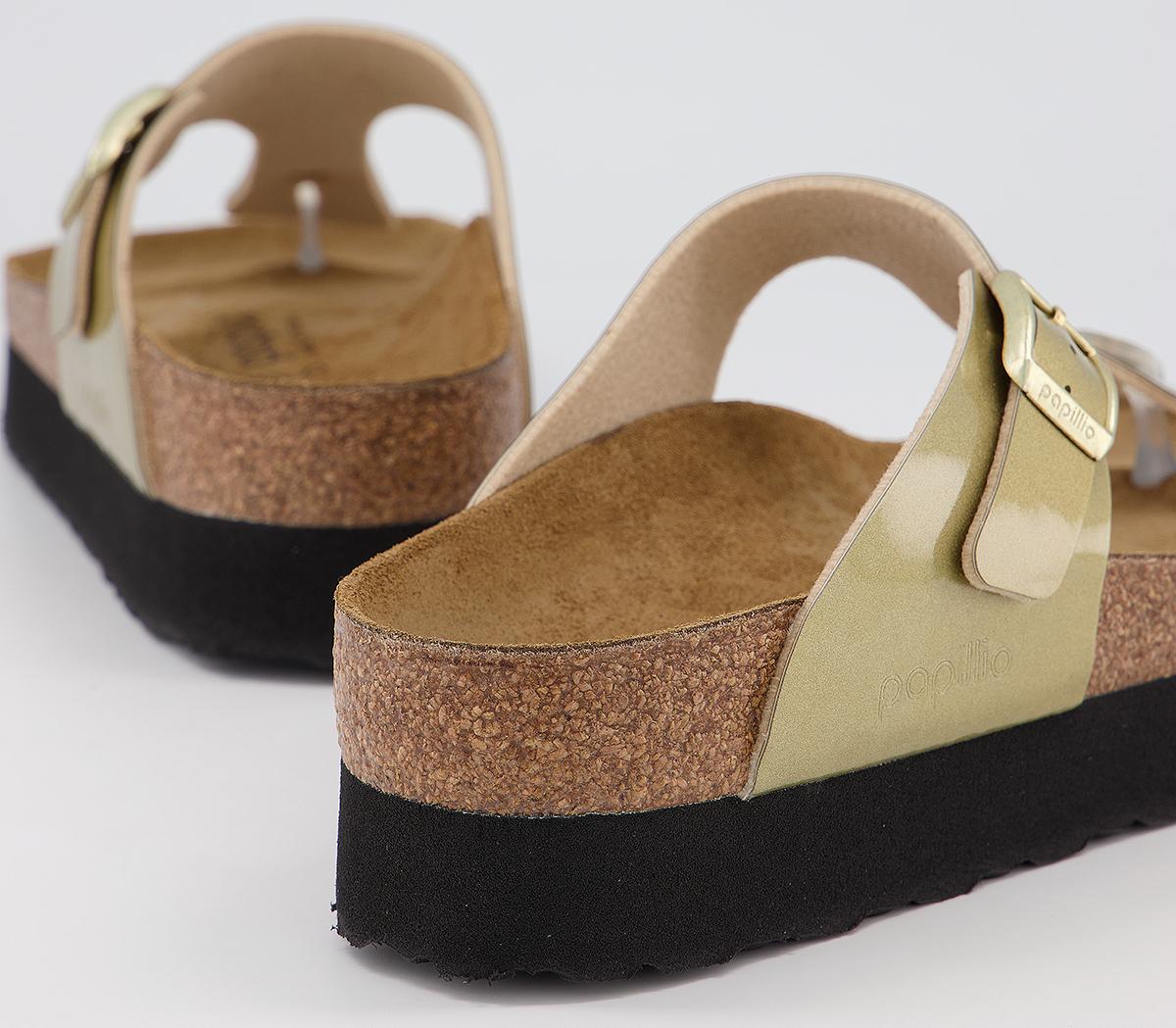 birkenstock gizeh platform exquisite sandals