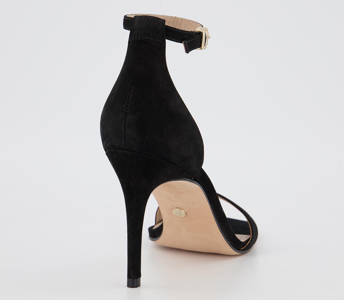 black square heel sandals