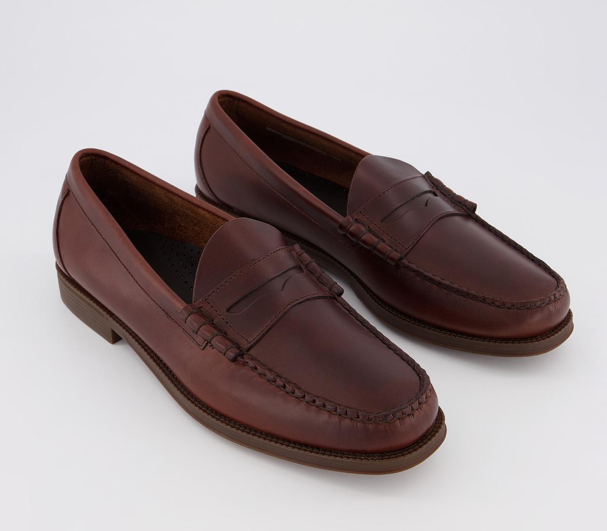 G.H Bass & Co Easy Weejuns II Larson Loafers Dark Brown - Men’s Loafers