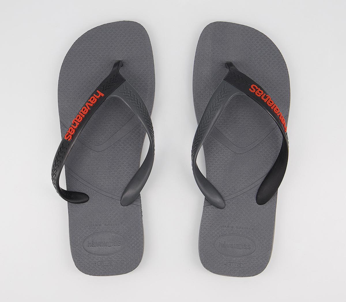 Havaianas Casual Flip Flops Steel Grey - Men’s Sandals