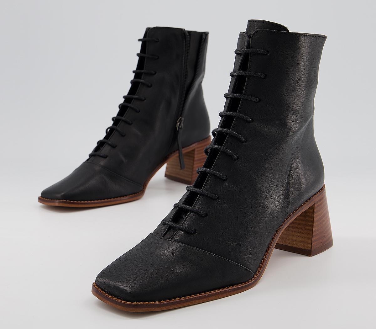 office lace up boots womens
