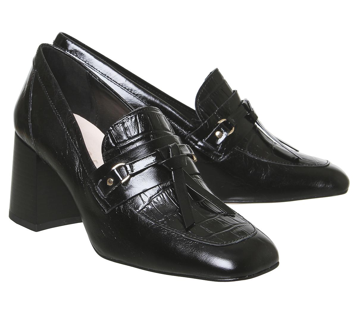 loafers mid heel
