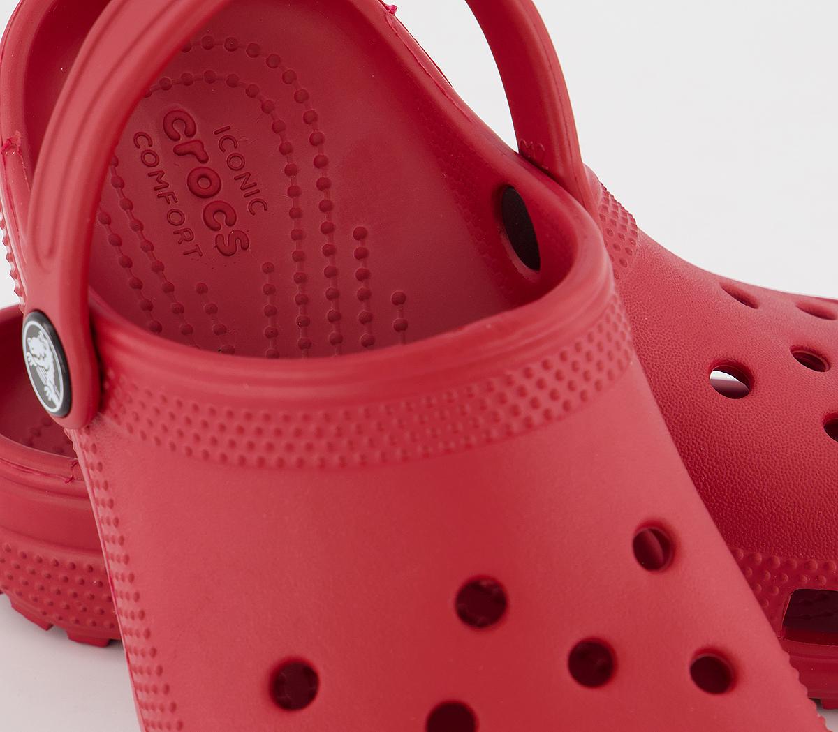 crocs pepper red