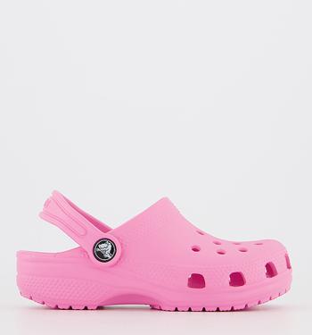 pink infant crocs