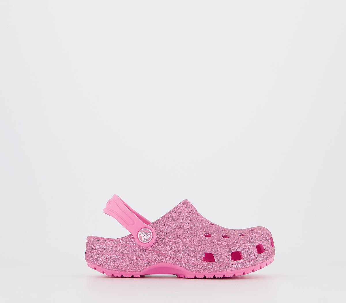 pink crocs without holes