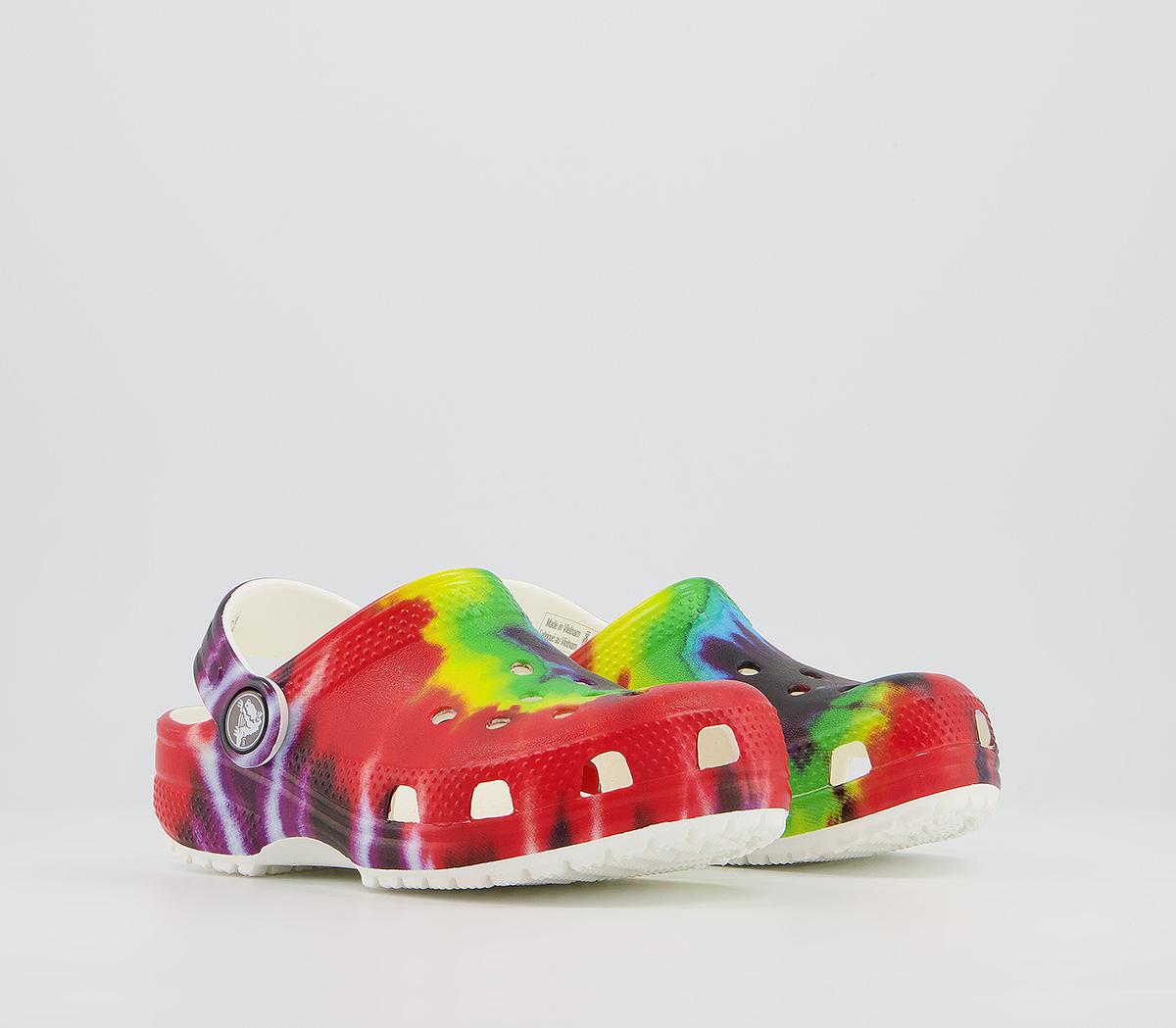 Crocs Crocs Kids Multi Tie Dye - Unisex