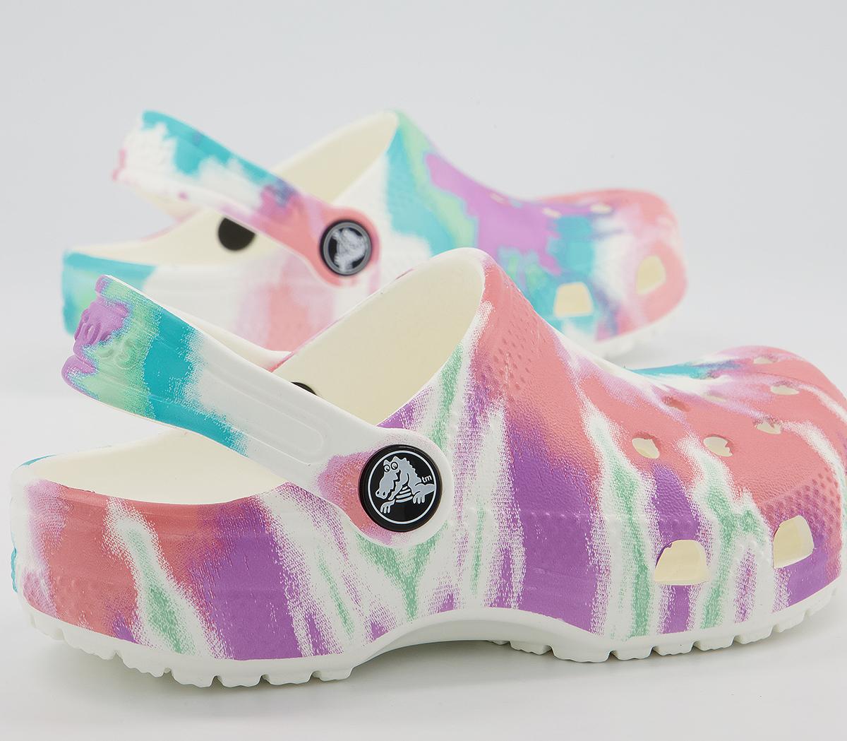 Crocs Crocs Kids Fresco Multi Tie Dye - Unisex