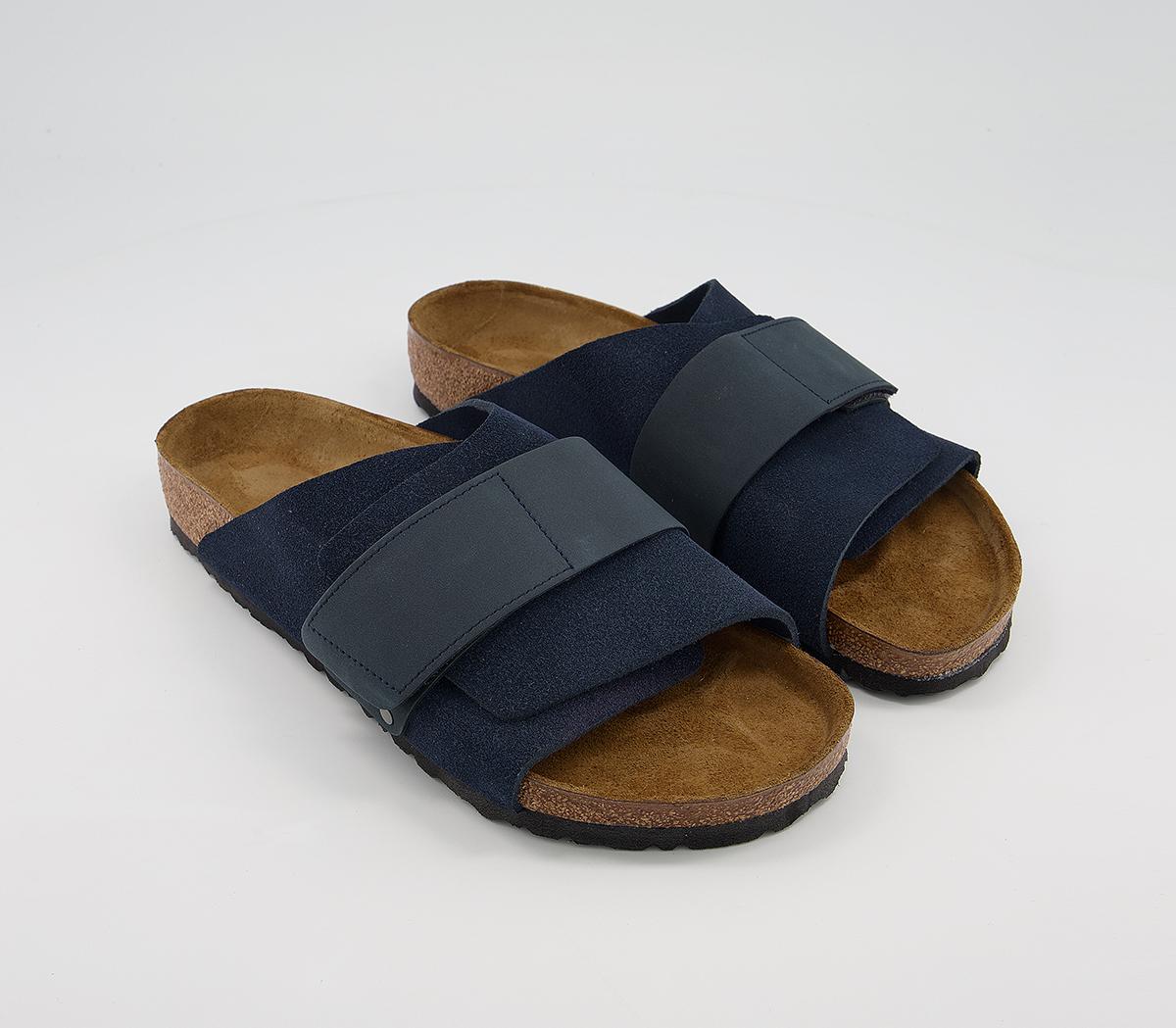 blue kyoto birkenstock