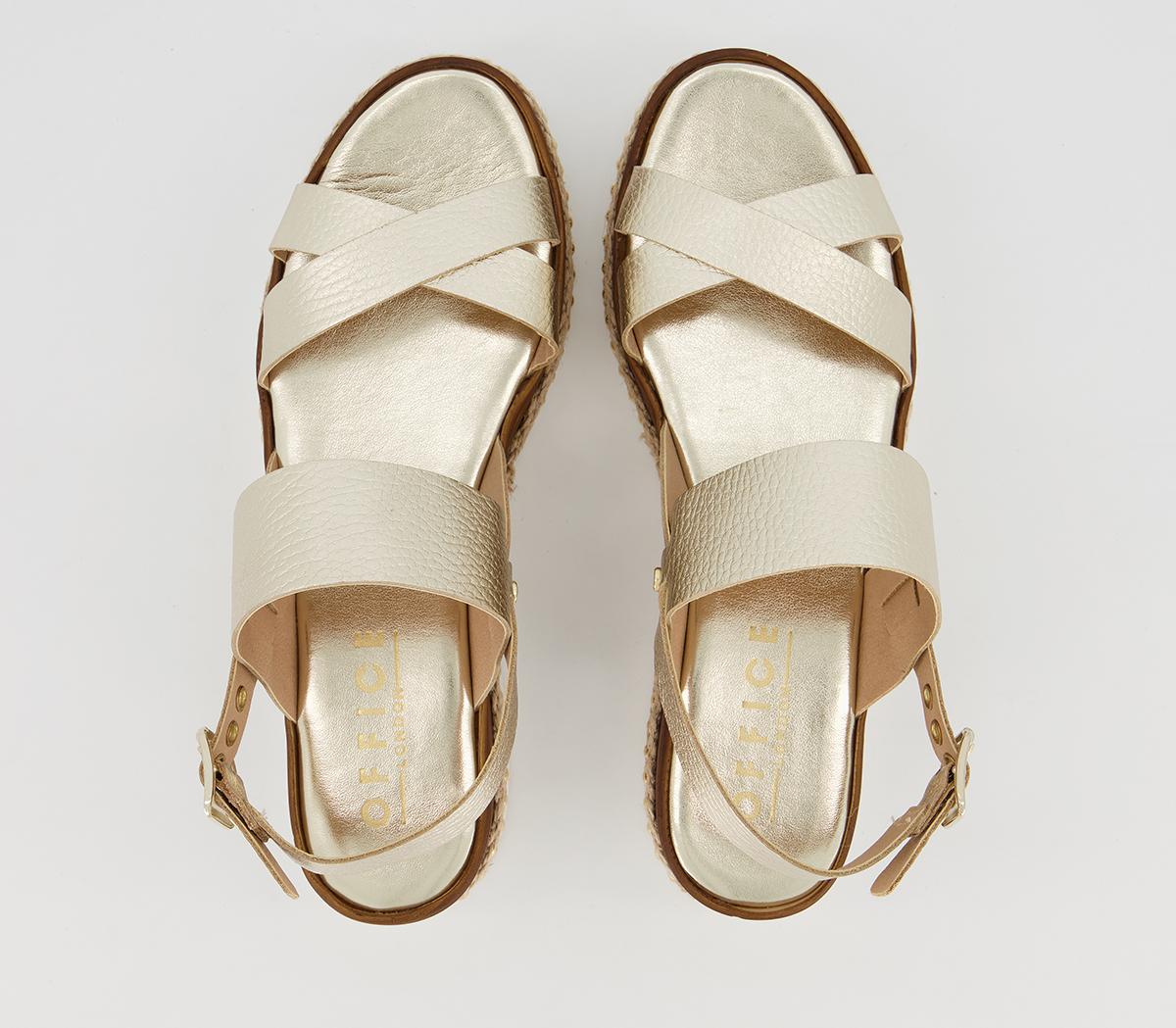 gold wedges office