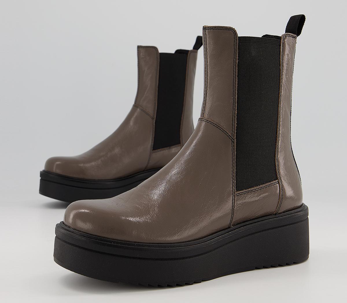 Vagabond Shoemakers Tara High Boots Bark - Ankle Boots