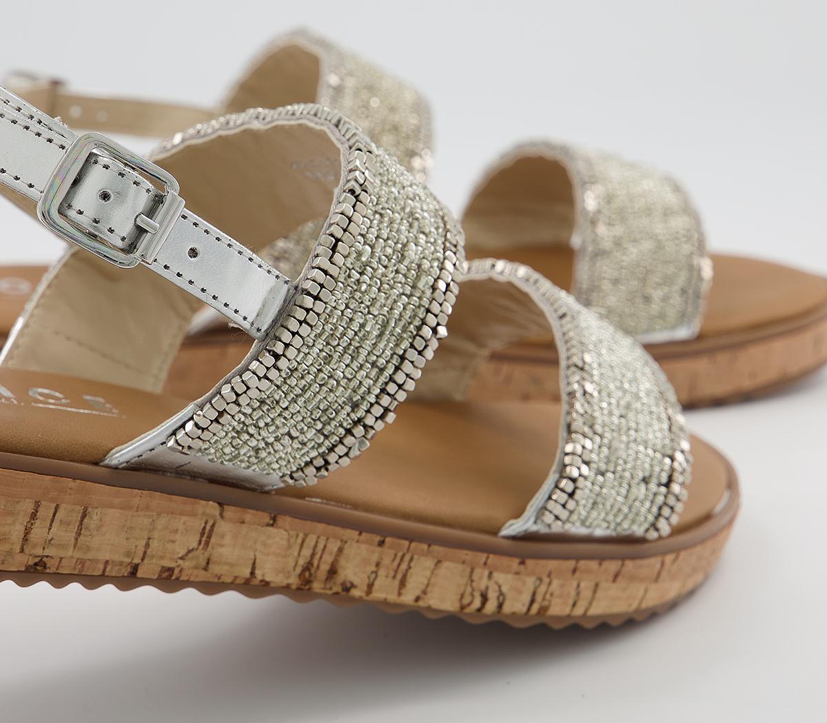 office-sensibility-cork-sandals-silver-women-s-sandals