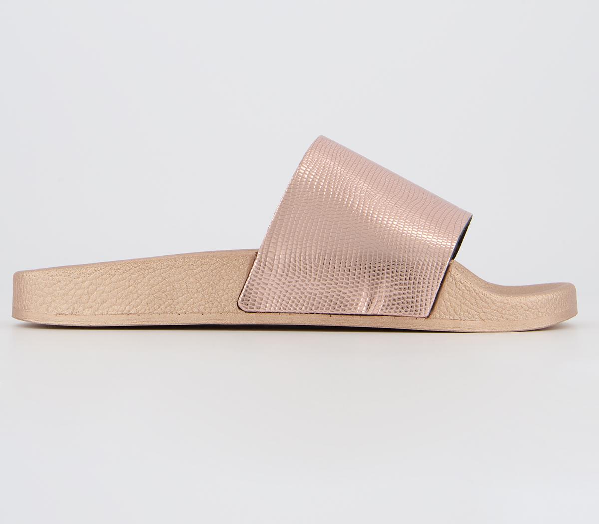 rose gold pool slides