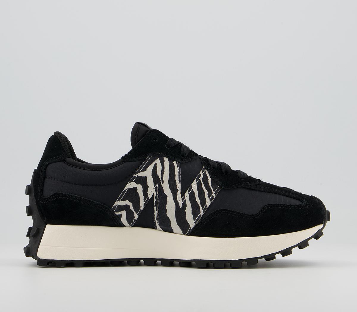 New Balance 327 Trainers Black Zebra Hers trainers