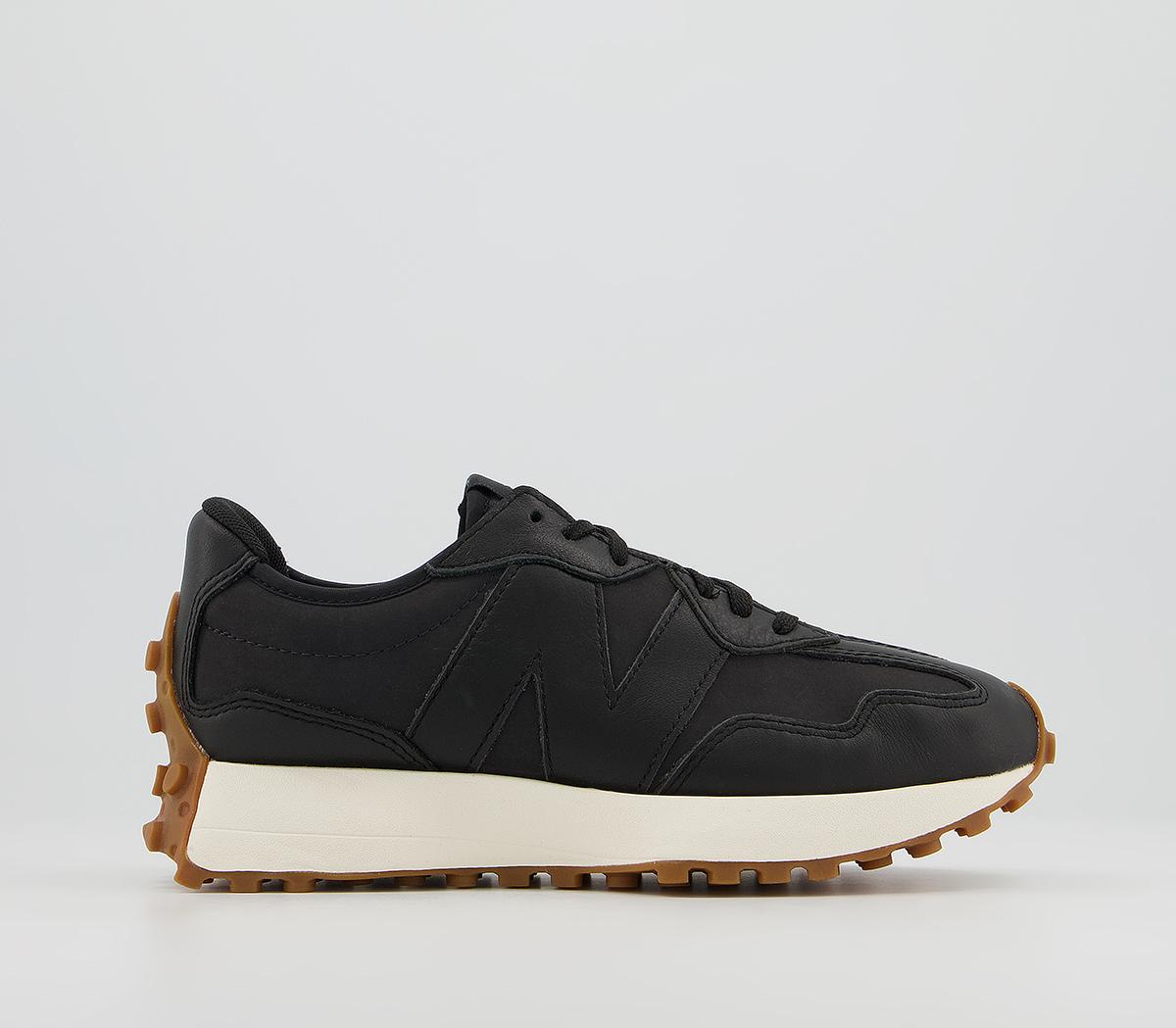 new balance 327 grey black sneakers