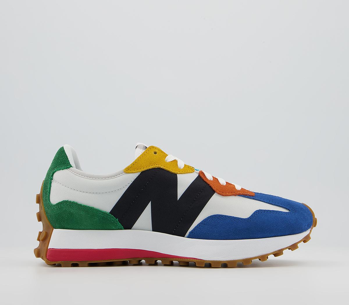 new balance 327 triple white