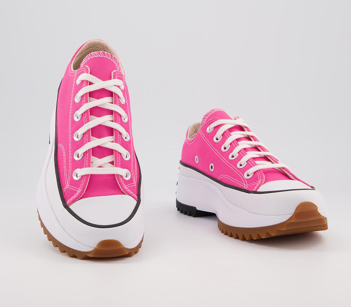 Converse Runstar Hike Ox Trainers Hyper Pink White Gum - Unisex Sports